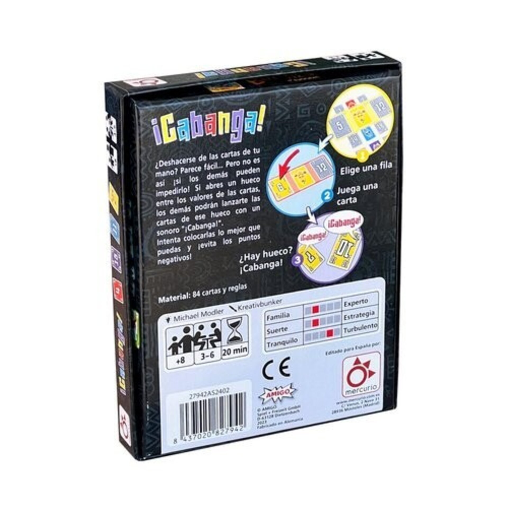 JUEGO DE MESA CABANGA - 2