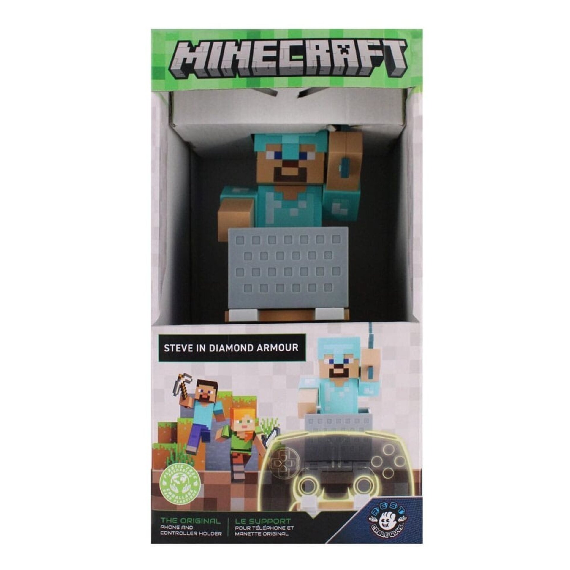 Cably Guys Minecraft Steve in Diamond Armour - 3
