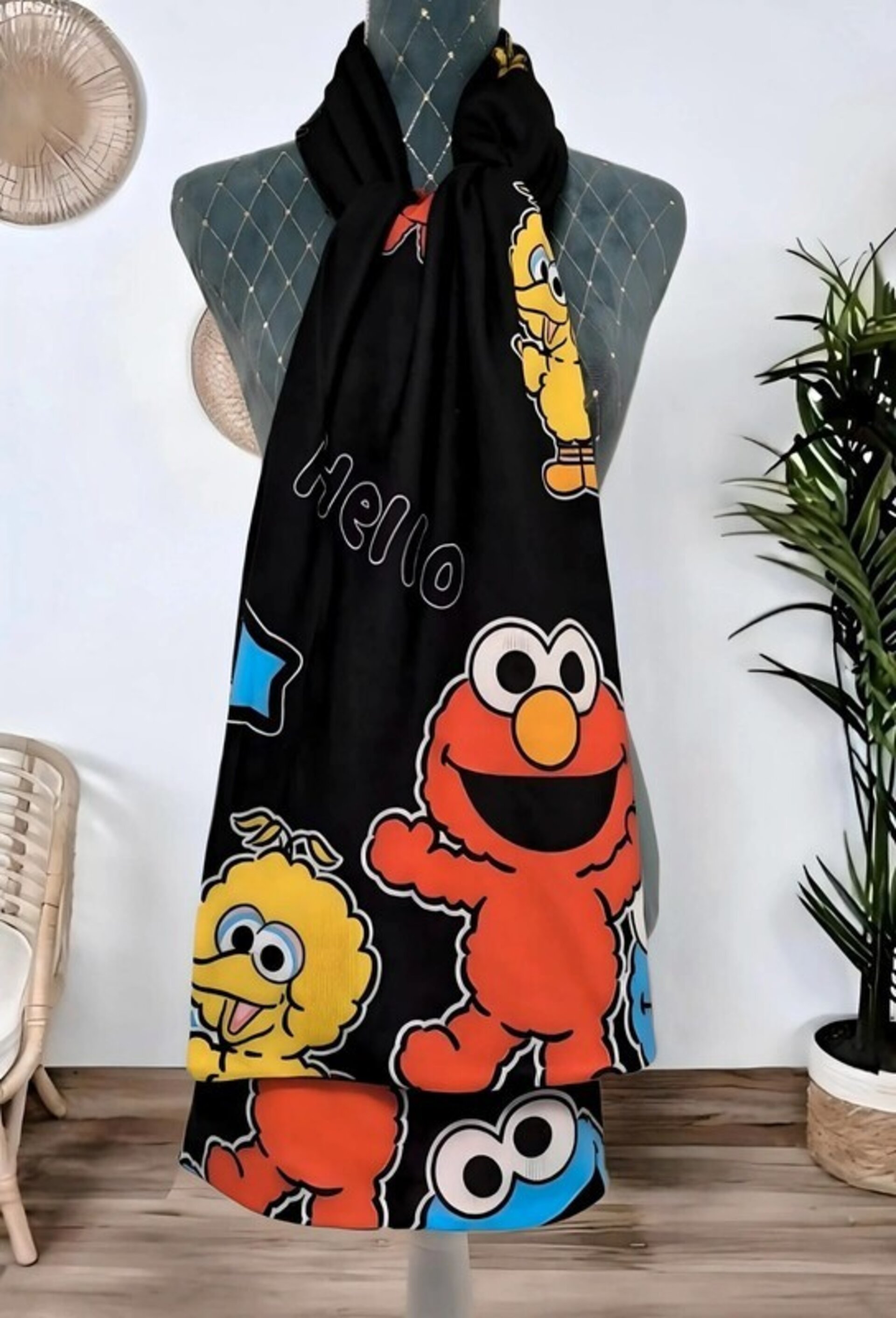 BUFANDA Barrio Sésamo - 2