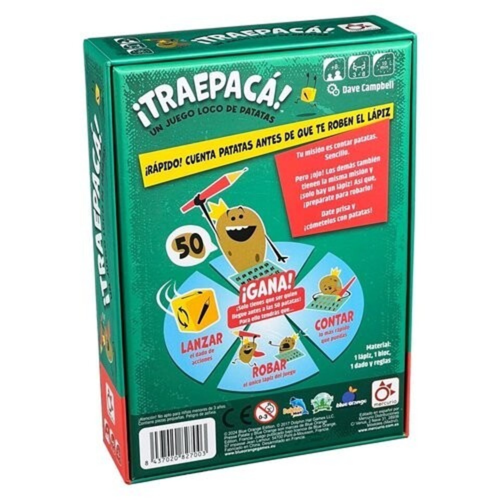 JUEGO DE MESA TRAEPACA - 3
