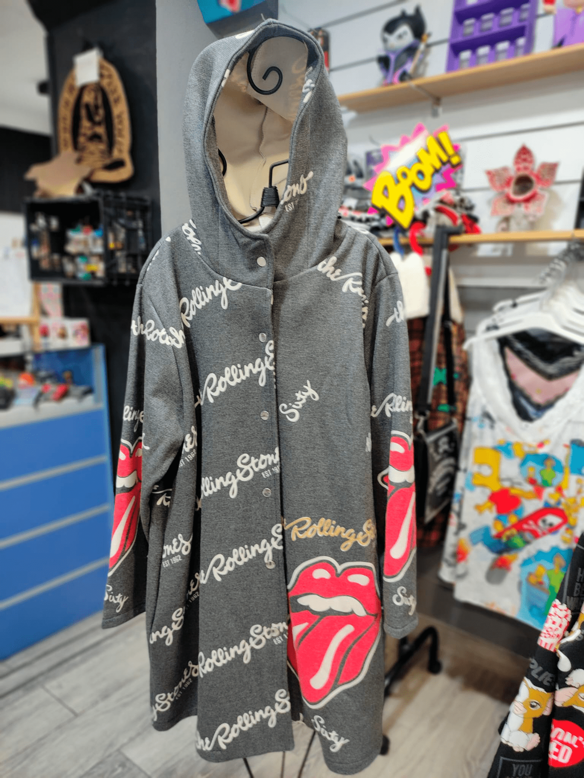 ABRIGO Franela Capucha Rolling Stone - 2