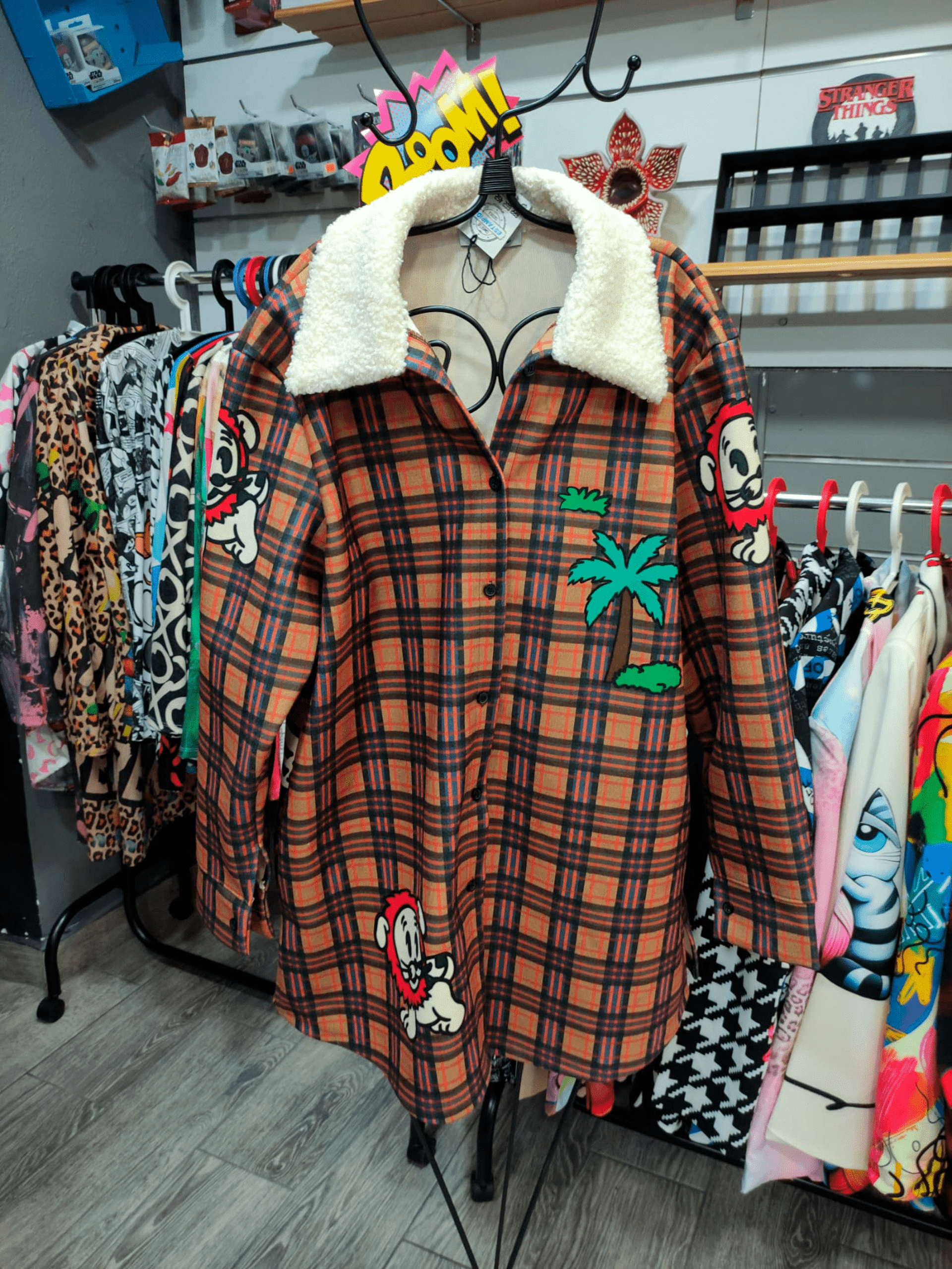 ABRIGO cuello borreguito Betty Bob - 2