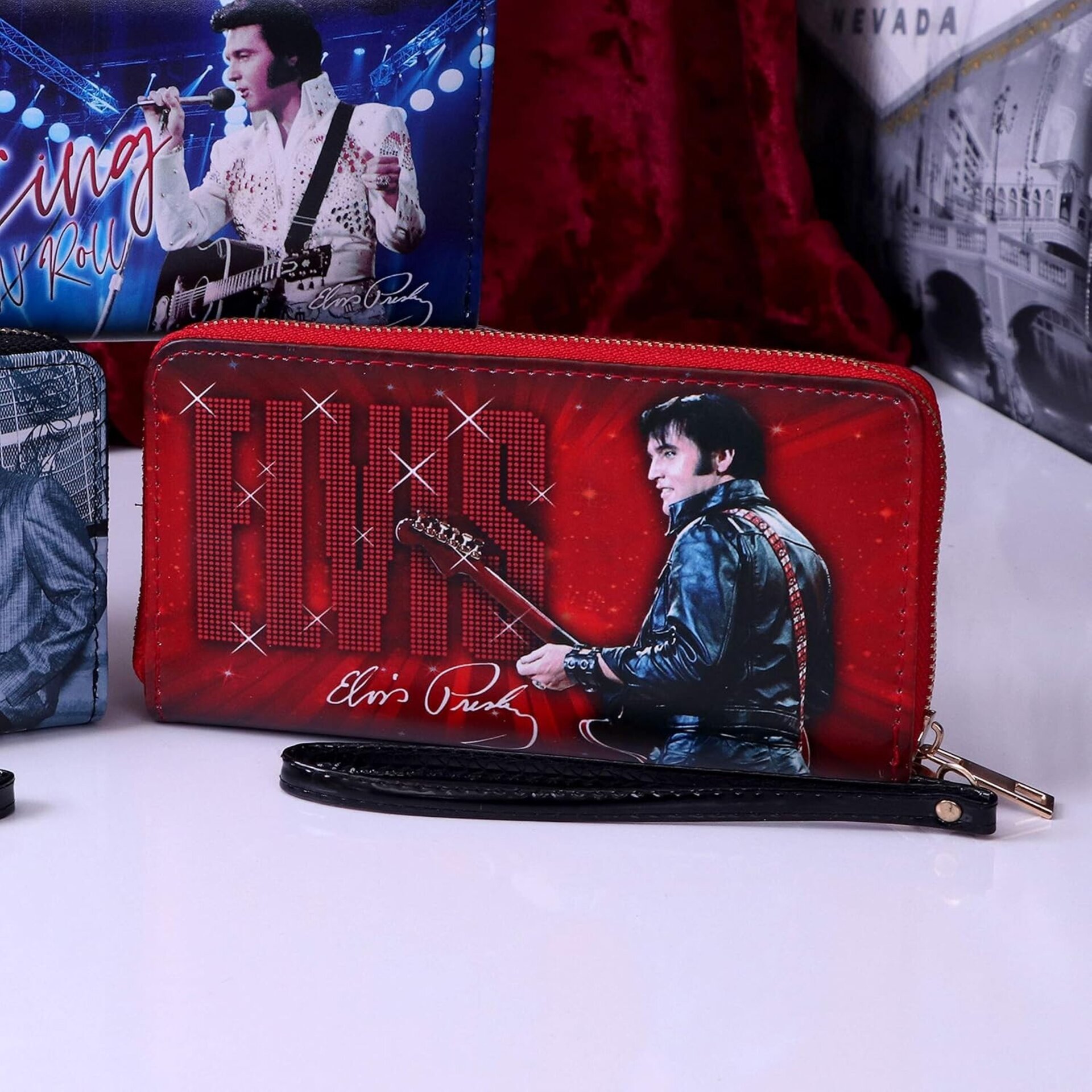 CARTERA BILLETERO Elvis Presley Monedero Elvis '68 19 cm - 4