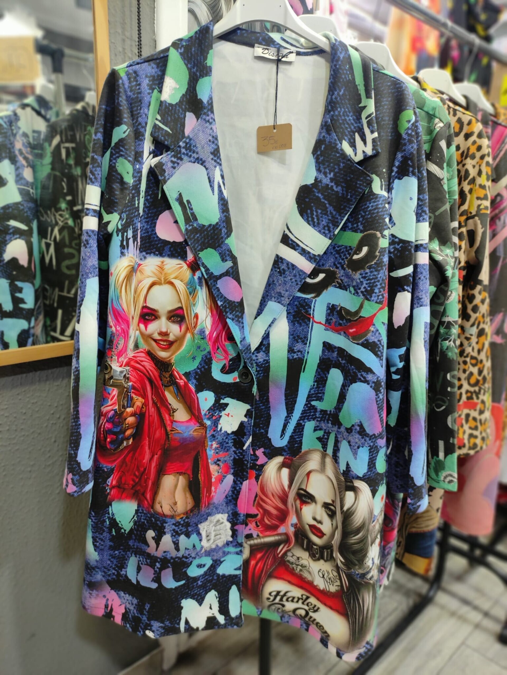 ABRIGO efecto Antelina HARLEY QUINN - 1