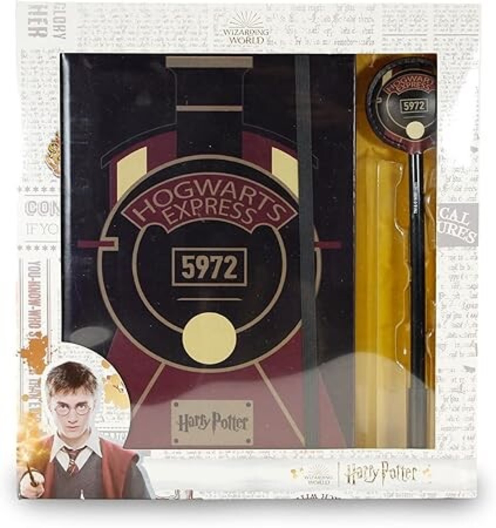Pack de regalo de libreta con bolígrafo de Harry Potter Hogwarts Express - 6