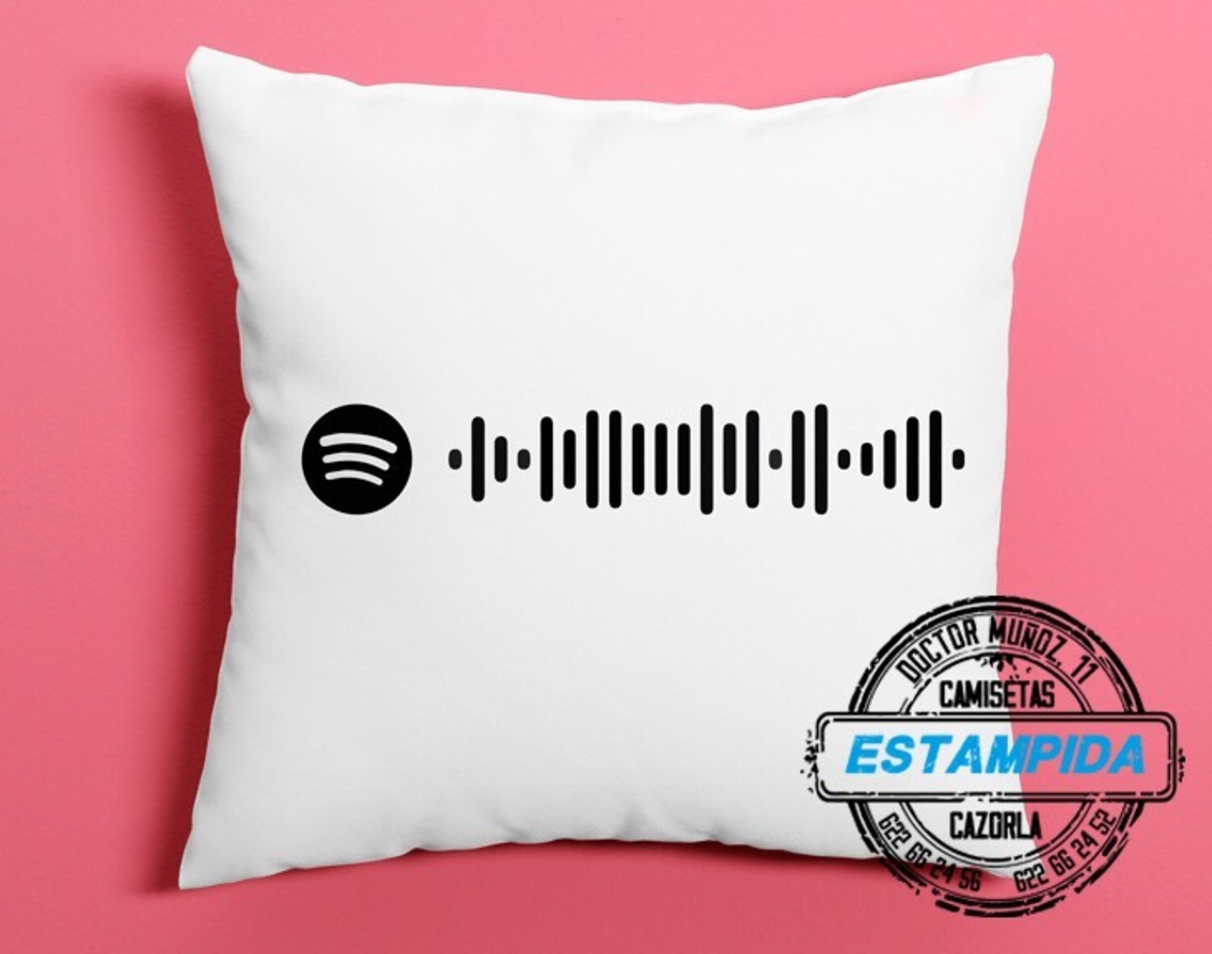 Cojín personalizado "Código de Spotify" - 1