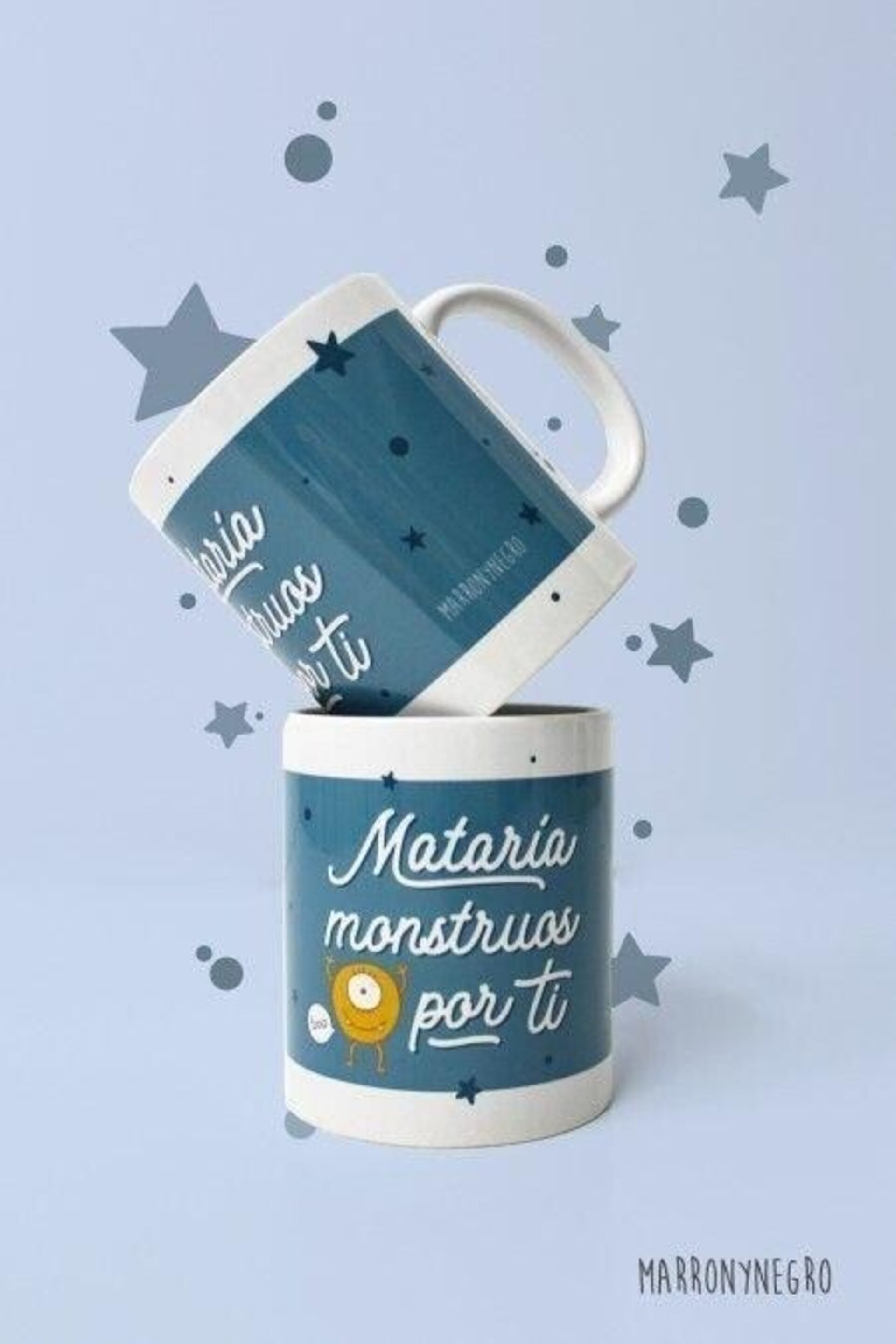 Pack Taza Mataría Monstruos por Ti - 3