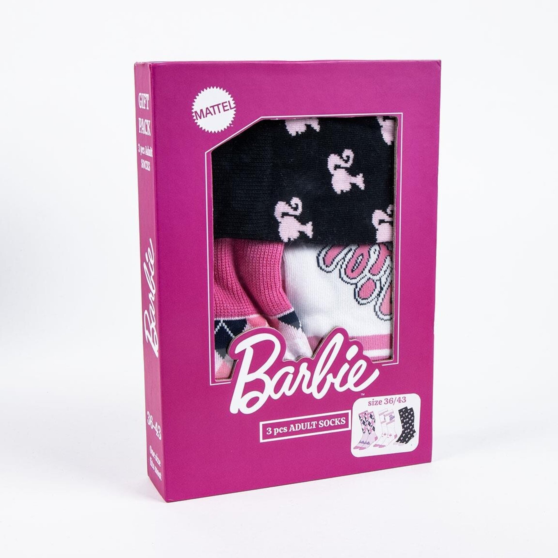 PACK CALCETINES 3 PIEZAS BARBIE T 36-43 - 6