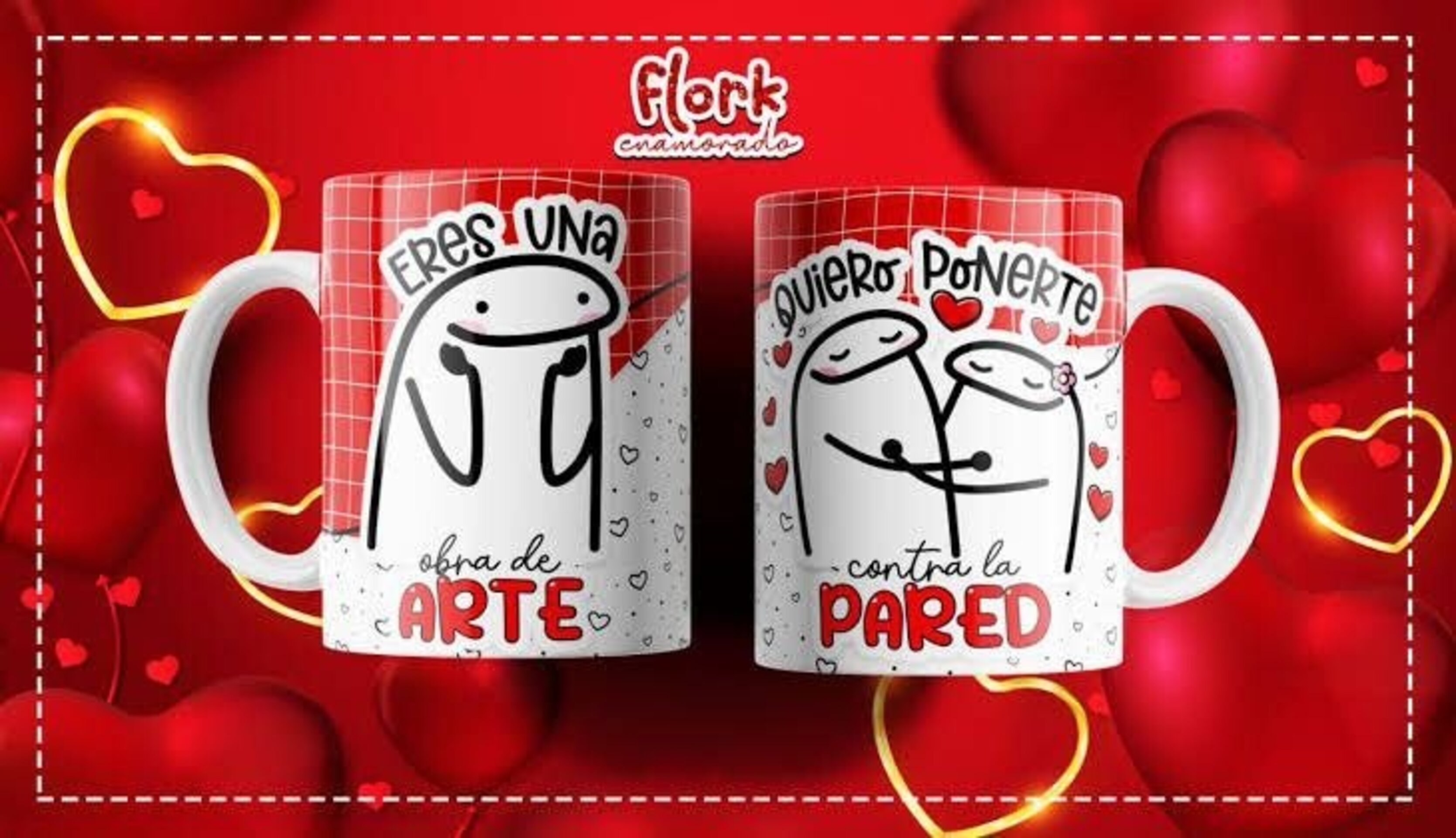 Taza FLORK ENAMORADO - 1