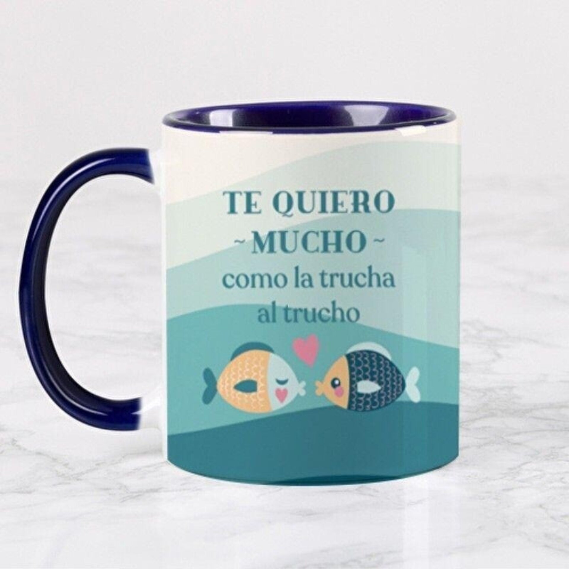 Pack Taza Te Quiero Mucho como la Trucha al Trucho - 3