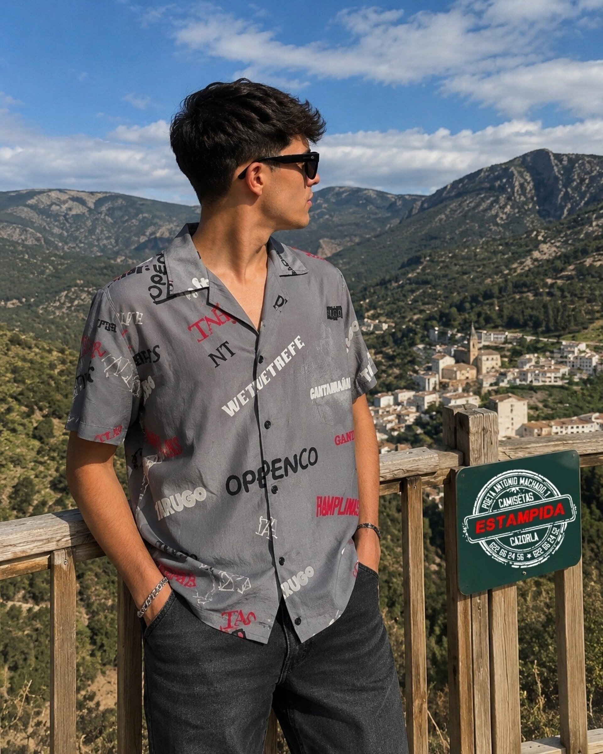 Camisa hombre exclusiva de Estampida - 1