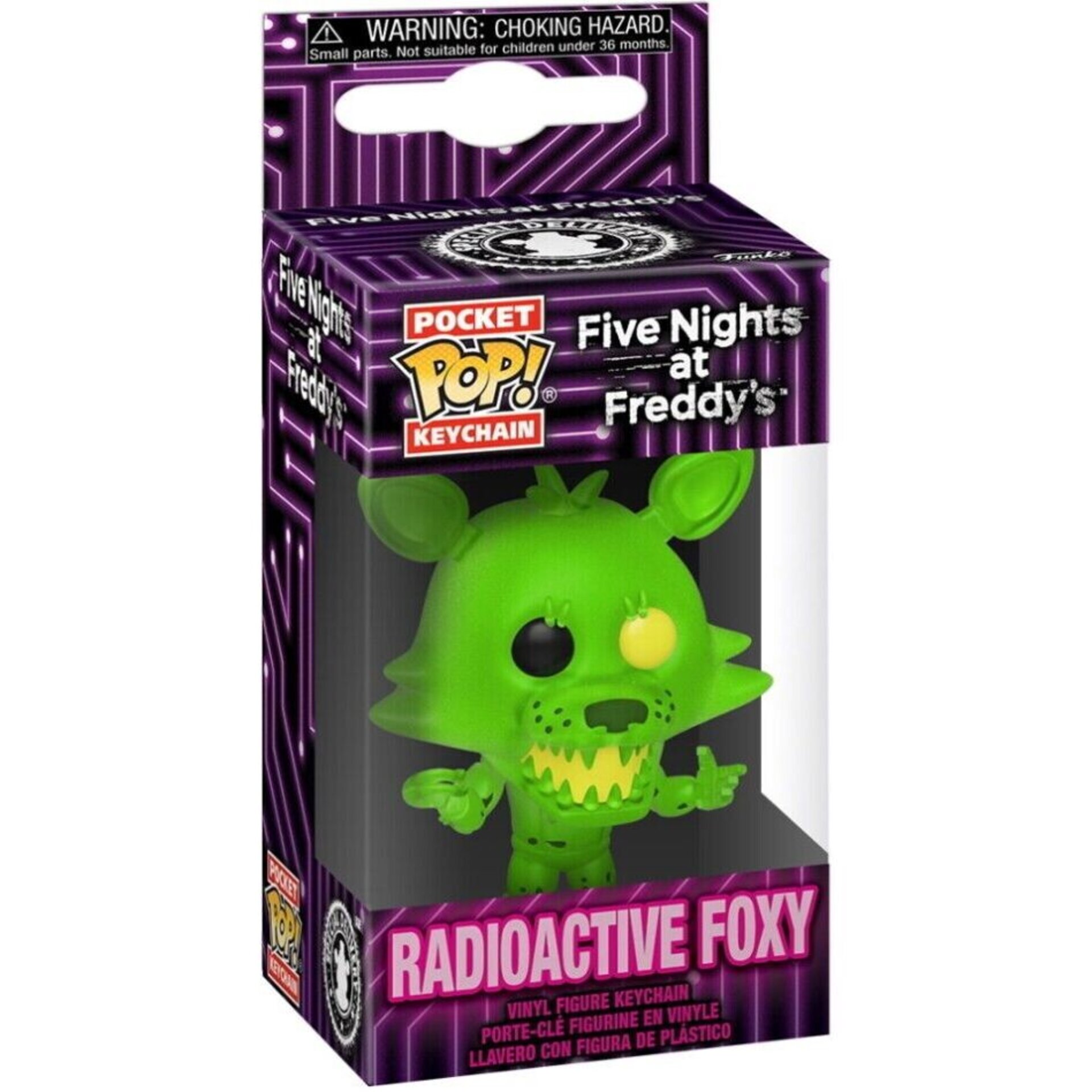 Llavero Pocket POP Five Nights at Freddys Radioactive Foxy - 1