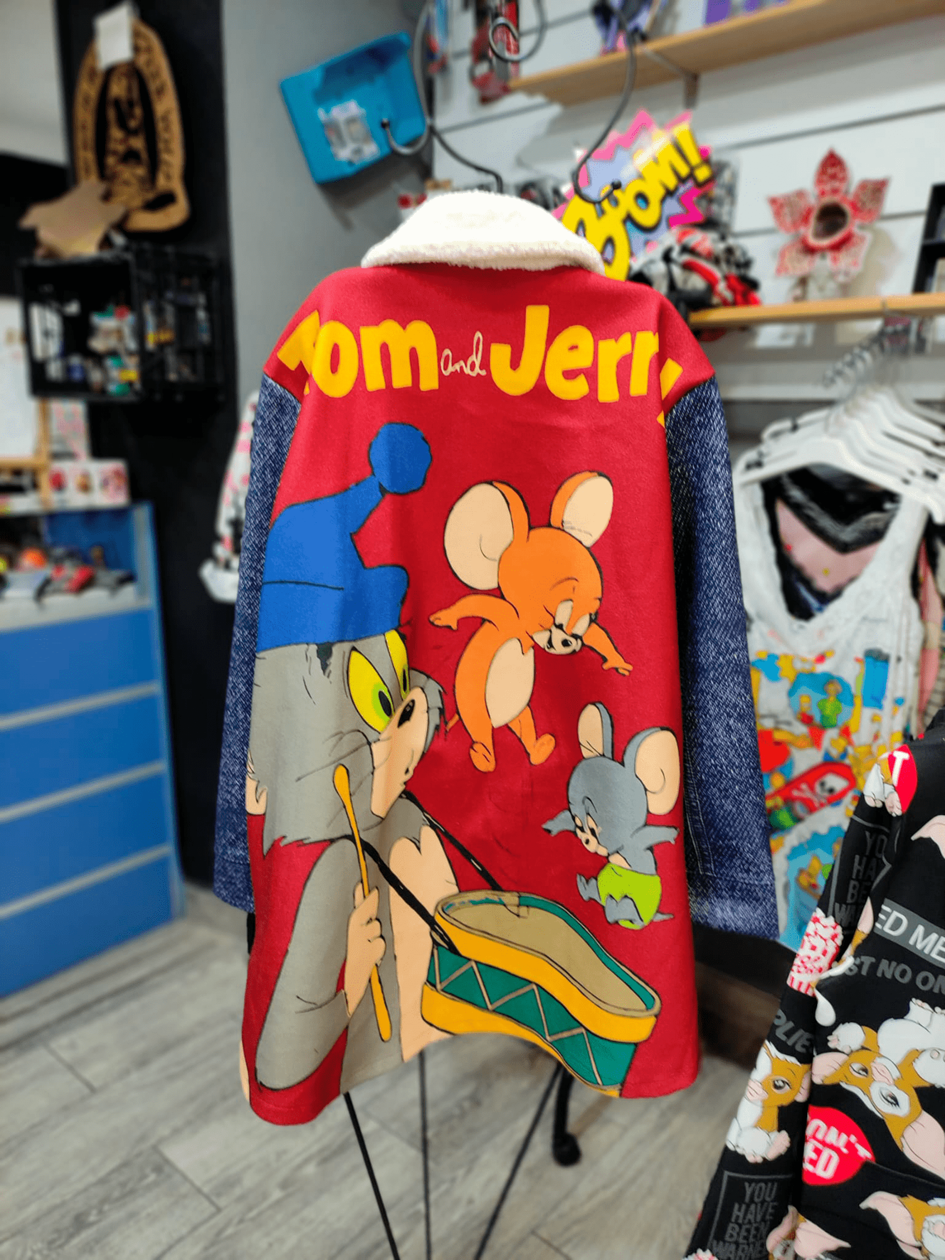 ABRIGO cuello borreguito Tom and Jerry - 2