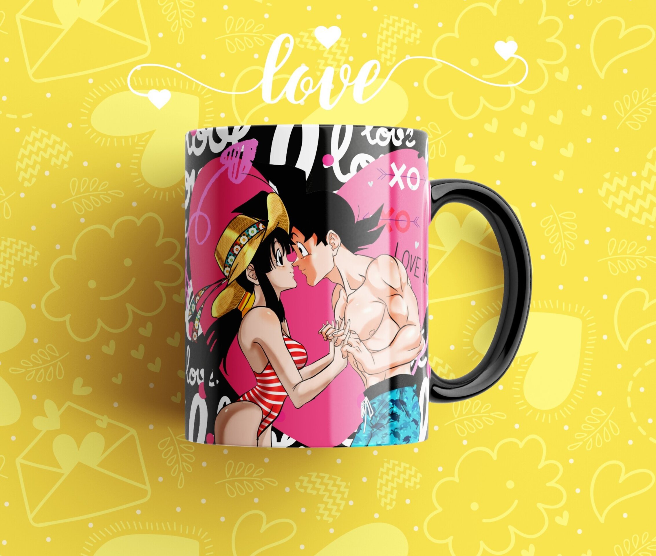 Taza SABES QUE TE AMO DRAGON BALL - 2