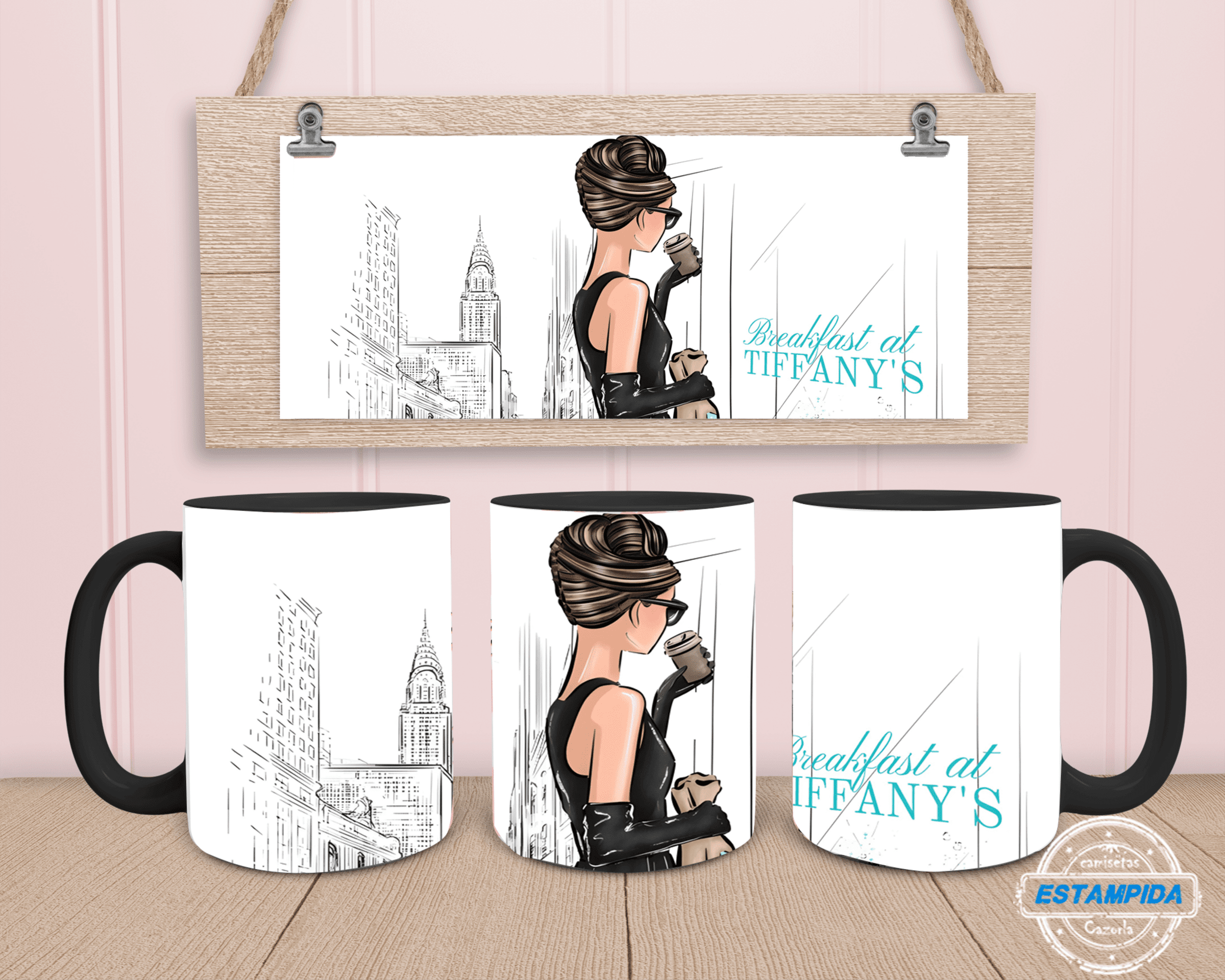 Taza DESAYUNO CON DIAMANTES - 1