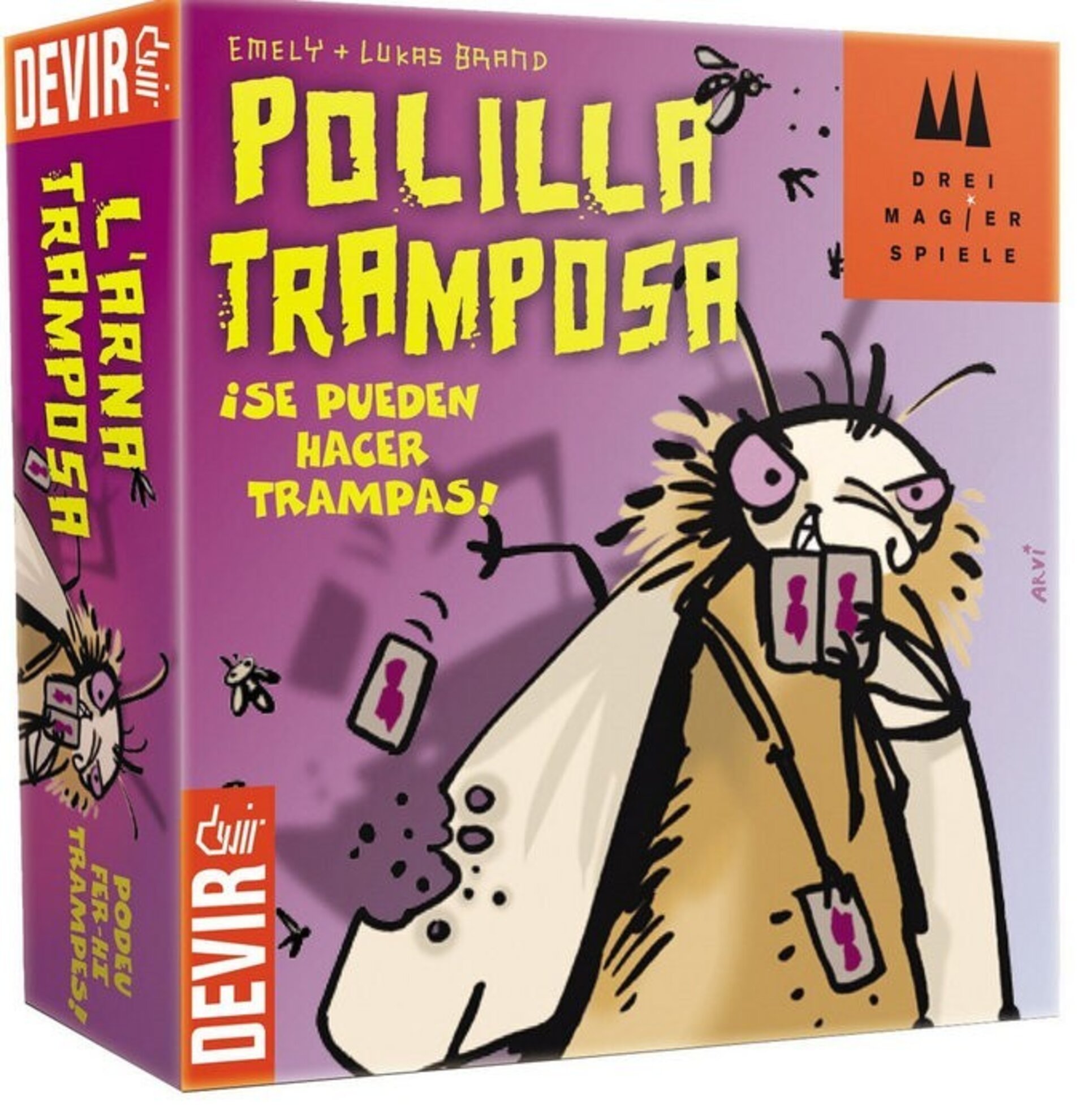 JUEGO DE MESA POLILLA TRAMPOSA - 1