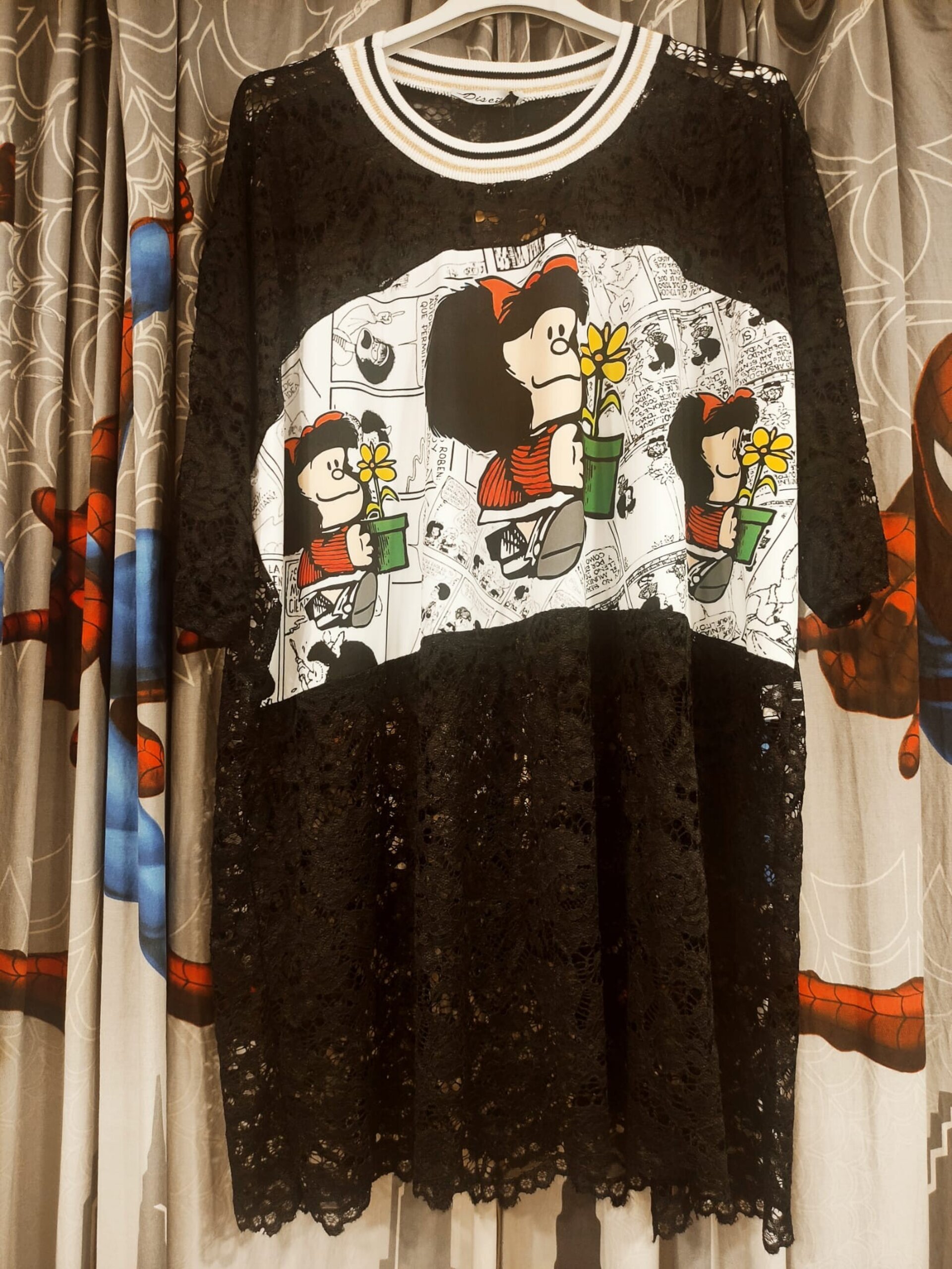 CAMISETA ENCAJE Mafalda - 2