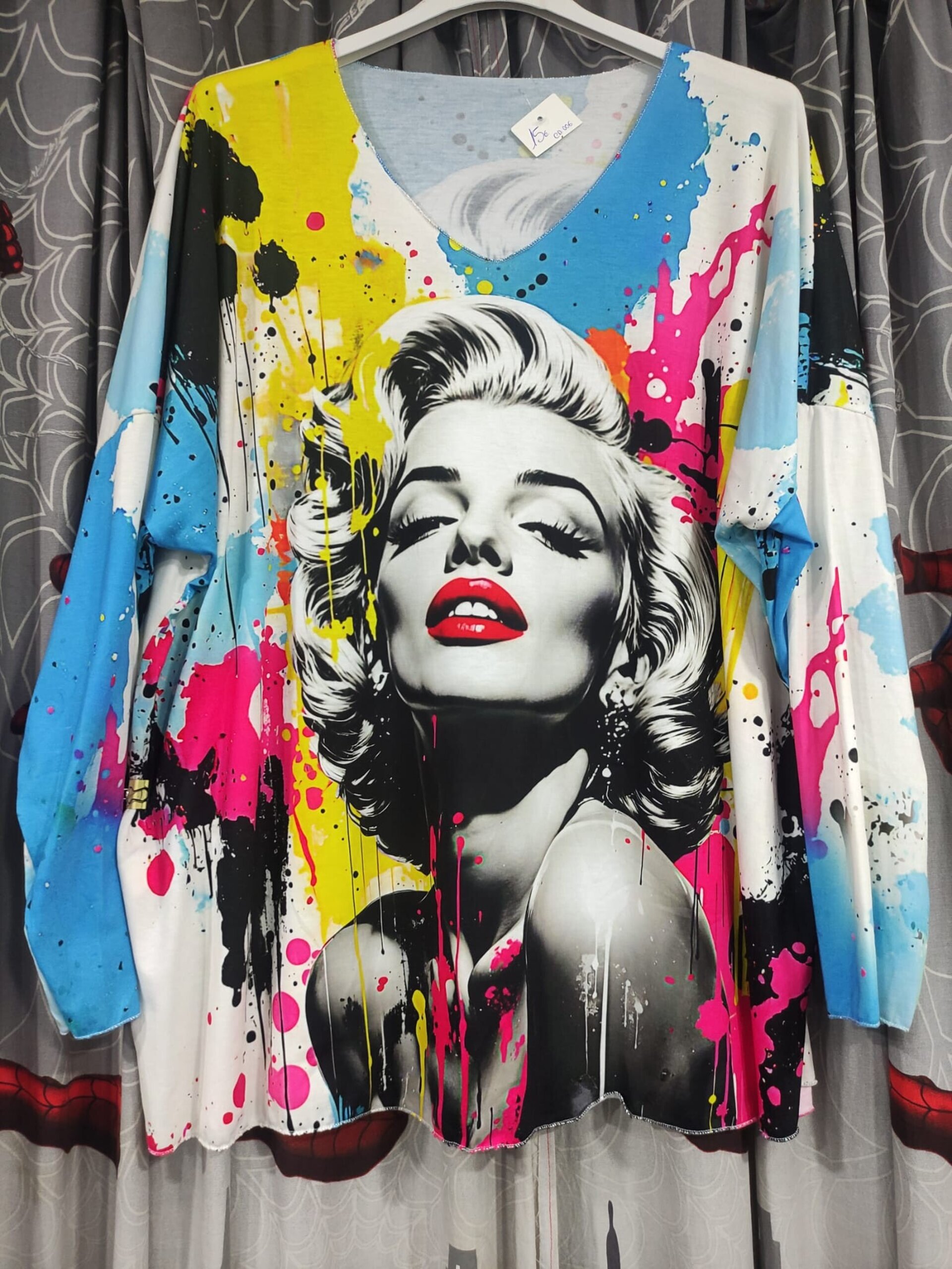 CAMISETA manga larga Marilyn Monroe - 1