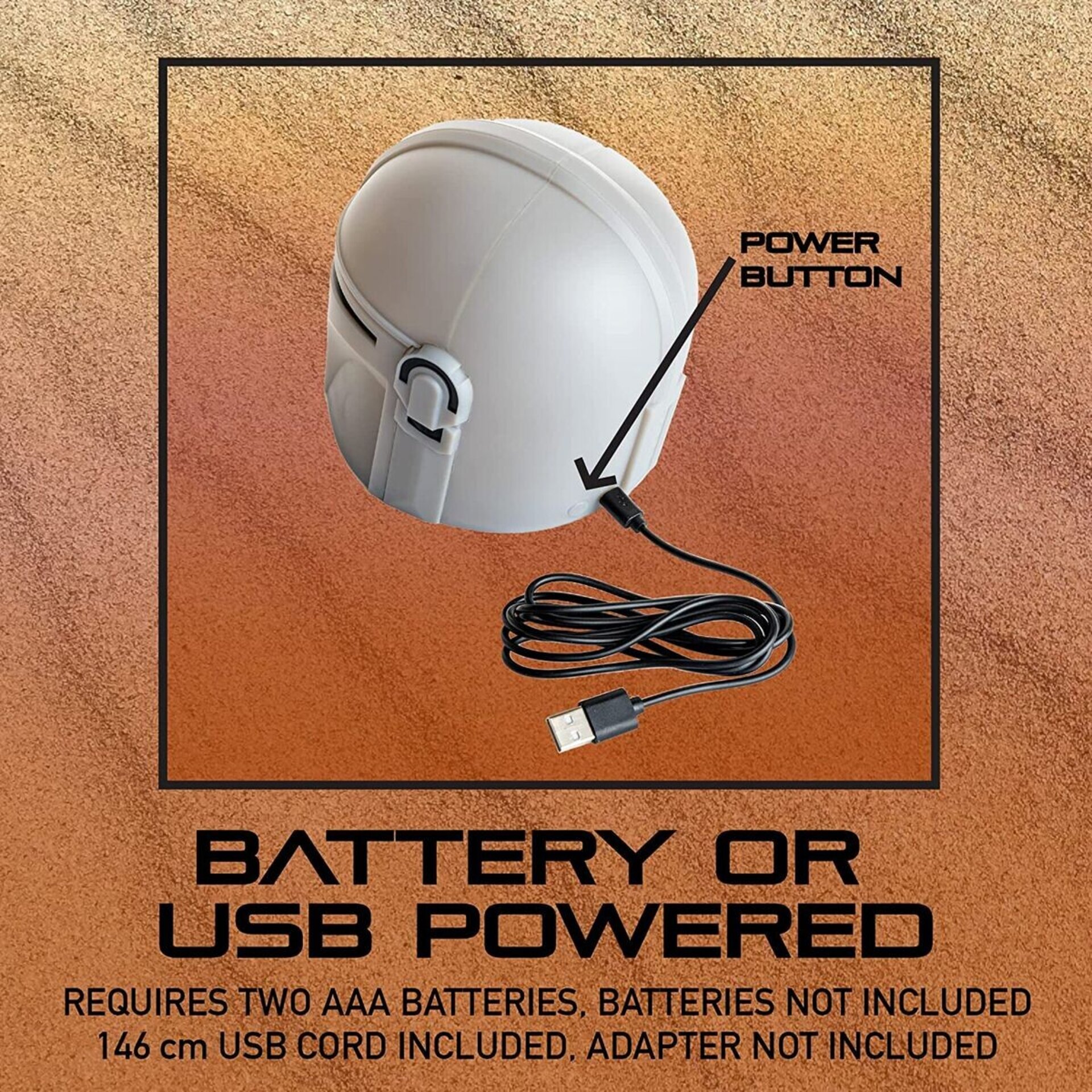 Lámpara Mandalorian Star Wars - 4