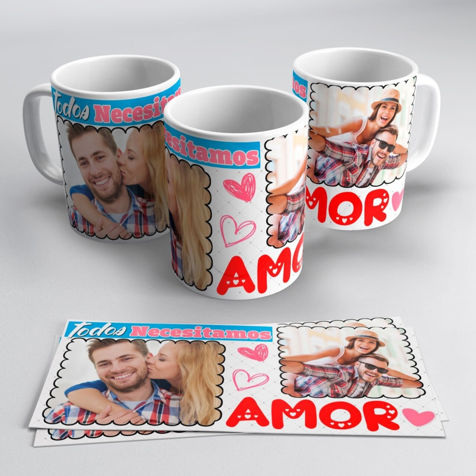 Taza TODOS NECESITAMOS AMOR - 1