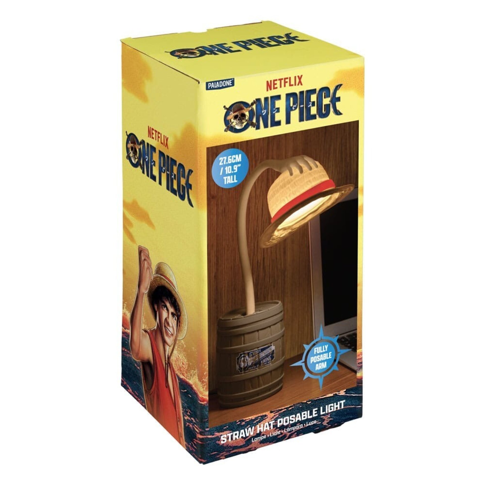 Lámpara One Piece USB Straw Hat 28 cm - 3